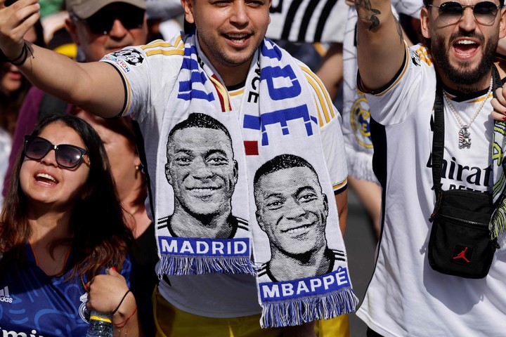 En Madrid ya se ilusionan con la llegada de Mbappé. 
Foto: AFP