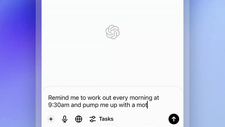 ChatGPT ahora admite Tareas para que la IA haga más adelante
